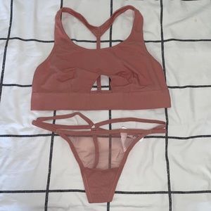 Bralette and Panty Set